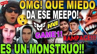 😮AY PAPA! QUE MONSTRUOSO MEEPO!😮 BENJAZ MANDY Y LEO QUEDAN HELADOS CON EL MEEPO DE YUMA!