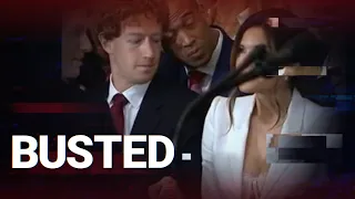 Mark Zuckerberg hilariously roasted after looking at Lauren Sanchez s chest at Trump s inauguration