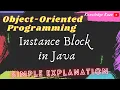 Instance Initialization Block in Java Simple Explanation with Program