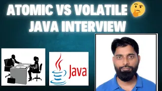 Java Interview Question Atomic vs Volatile Multithreading Concepts