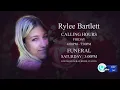 Funeral services for Rylee Bartlett teen killed in Oswego County crash