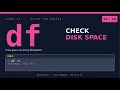 Linux Commands - df