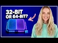 How to check whether Windows is 32 bit or 64 bit