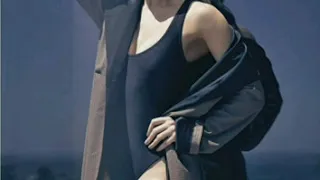 Brie Larson One-Piece Black Swimsuit Scene with the All In My Mind Song