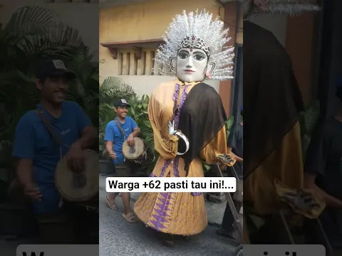 Boneka Ondel ondel Betawi Jakarta