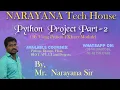 Python Project Part 2 With TKInter Module By Mr Narayana Sir 9010607010 8179817681