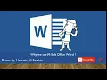 Microsoft Word Tutorial - Beginners Level 1