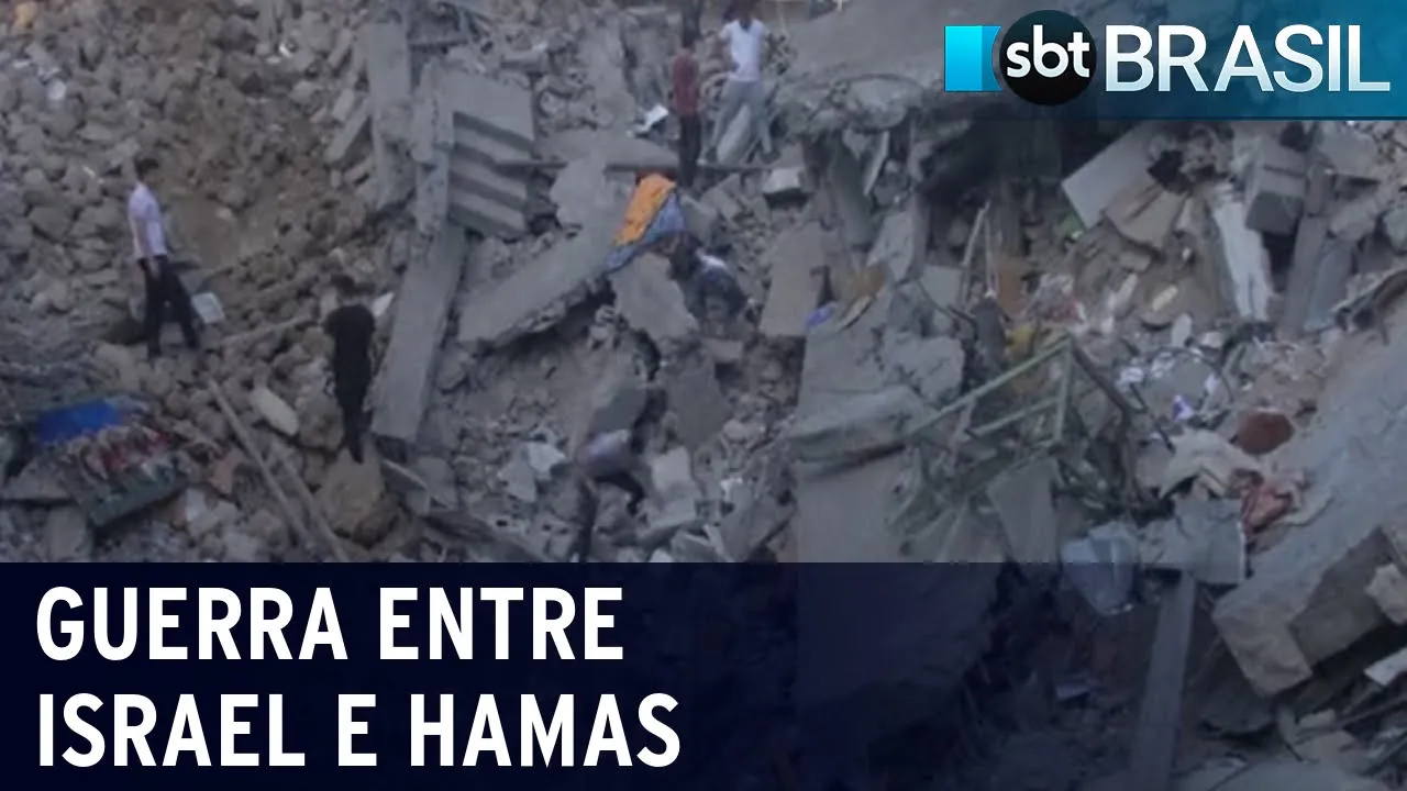 Famílias pedem libertação de reféns do grupo extremista | SBT Brasil (20/10/23)
