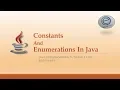 5 - Constant And Enumerations in Java Java Development Tutorials Urdu Hindi 2019