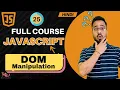 JavaScript Tutorial in Hindi DOM Manipulation 2025