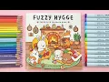 I Tried the COZIEST Coloring Book I ve Ever Seen Fuzzy Hygge