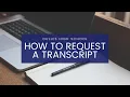 How to Request a Transcript College Scholarship