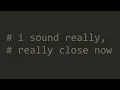 Tech Test 06 - Near Field HRTF w Variable Distance Binaural HRTF ASMR