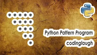 Inverted Mirrored Right Triangle Star Pattern Python Pattern Program Bangla