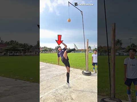 He Nailed Ronaldo’s Impossible Kick 😱