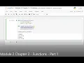 Python - Lesson 6