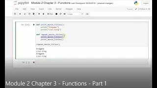 Python - Lesson 6