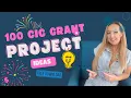 100 Grant Fundable Project Ideas for Your CIC