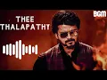 Download Lagu Thee Thalapathy BGM | Varisu | BGM Ringtones | BGM