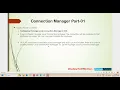SSIS Tutorial Connection Managers Introductions Part - 1