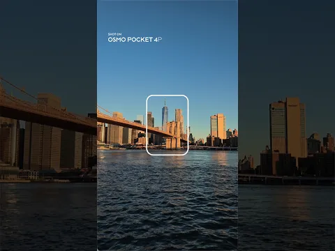 One city, two ways to see it | DJI Osmo Pocket 4P