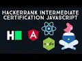 Hackerrank Certifications Javascript Intermediate