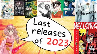 December Manga Releases Part 2 2023 Goodbye 2023