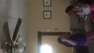 smacking my sister in the neck prank backfired