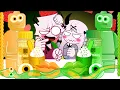 Download Lagu Yellow VS Green Food Challenge (Feat. Selever, Lasazy)- FNF ANIMATION MUKBANG