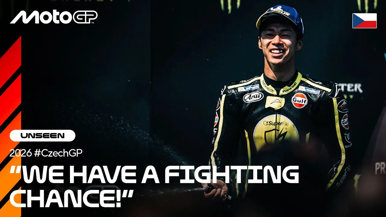 Ai Ogura's UNSEEN celebrations: "We have a chance!" ⚔️ | 2026 Czech GP