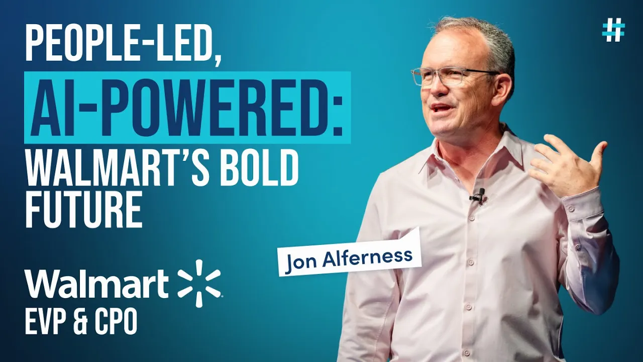 Video: The Future of Retail: Walmart's Strategic Embrace of AI - YouTube thumbnail