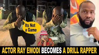 shock nollywood actor ray emodi quits acting to becomes a drill rapper its terrible