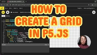 2D Grid and Nested Loops in p5 js