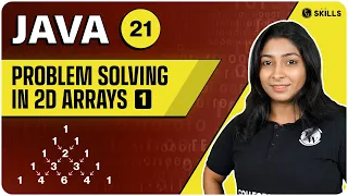 2D Arrays Practice Matrix Transpose Rotation Pascal s Triangle Lecture 21 Java DSA Course