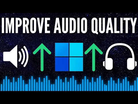 Download MP3 Windows Best Audio Settings for Sound Quality & Gaming