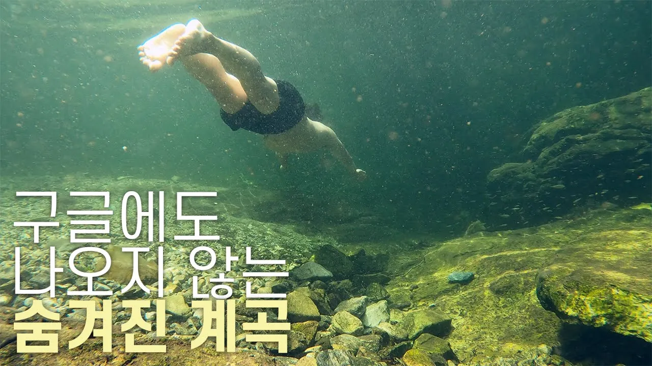 [수심 적당한, 가족 추천 계곡] 가장 상류에 위치한 물 맑은 계곡 찾아가기, Korean waterfall 썸네일