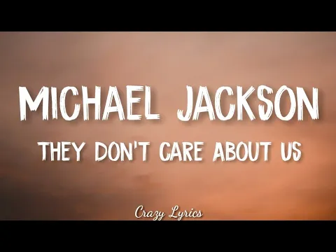 Download MP3 Michael Jackson - They Don’t Care About Us Lyrics (Brazil Version) (Official Video)