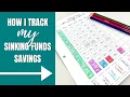How I Track My Sinking Funds Savings