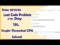 1834 Single-Threaded CPU Leetcode Daily Challenge