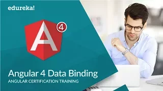 Angular 4 Data Binding Two Way Data Binding in Angular 4 Angular 4 Tutorial Edureka