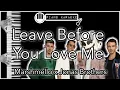 Download Lagu Leave Before You Love Me - Marshmello x Jonas Brothers - Piano Karaoke Instrumental