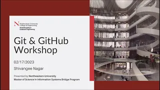 Git GitHub Workshop