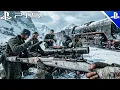 ALONE IN THE ICY HELL, HUNTING GERMAN WOMEN - Battlefield Gameplay Realistic - [PS5 4K]