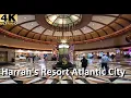 Harrah Atlantic City 4K Walkthrough Casino Pool Room Tour Harbor Club Lounge