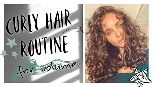 my short curly hair routine for volume