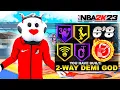 I BROKE NBA2K23 with this BUILD BEST BUILD IN NBA2K23