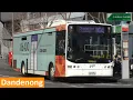 Buses in the Dandenong CBD - Melbourne Transport