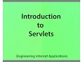 v01 Introduction to Servlets