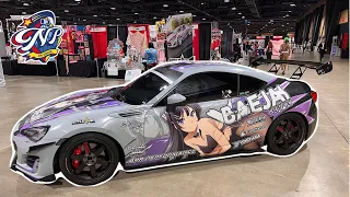 Waifu Cars Take Over Anime Los Angeles ITASHA at ALA 2023