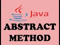 ABSTRACT METHOD IN JAVA PROGRAMMING URDU HINDI